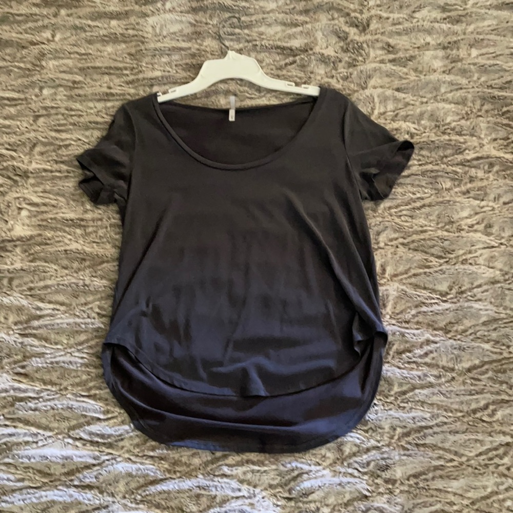 Dark grey loose fitting shirt size small